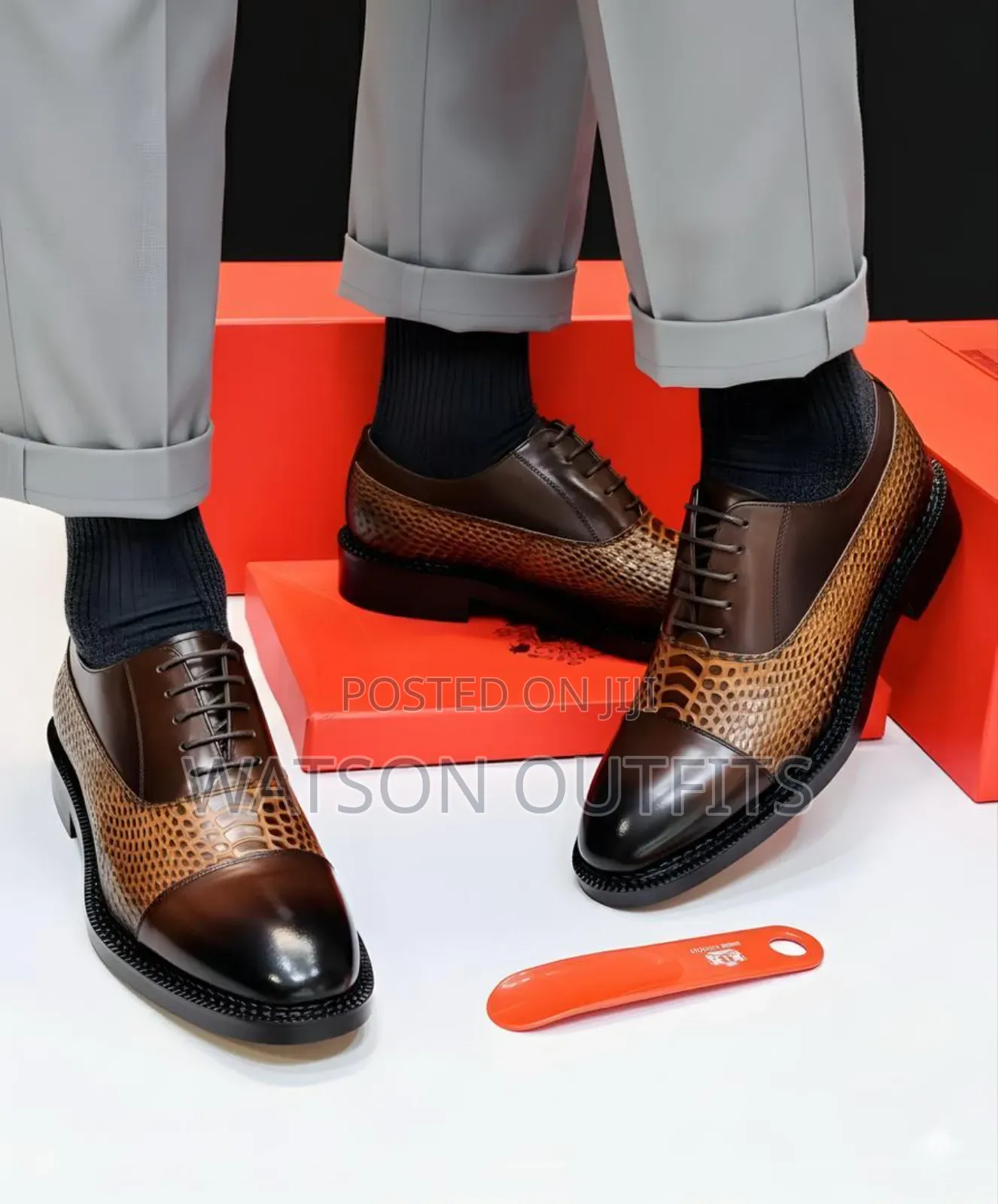 Viatu or Men's Leather Shoes Vya Business Class or Type