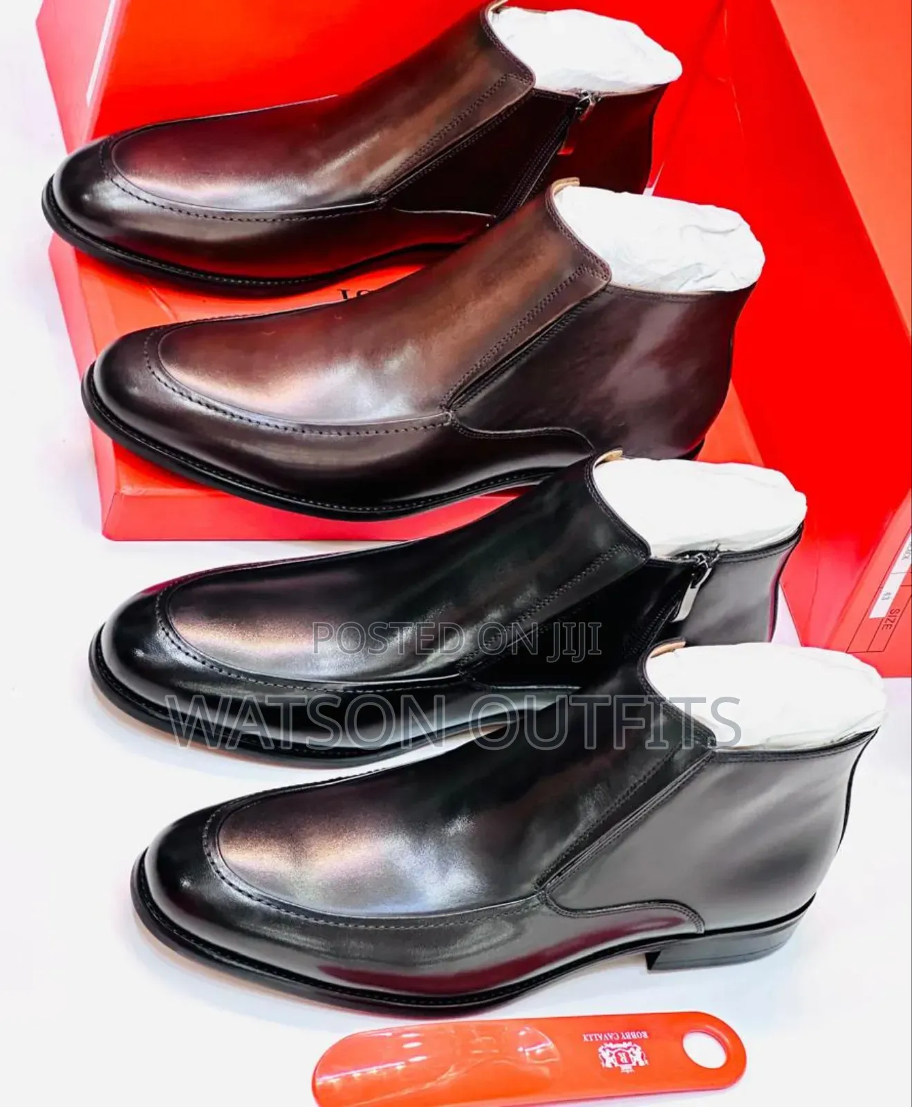 Viatu Business Level or Men's Shoes Za Materials Za Leather