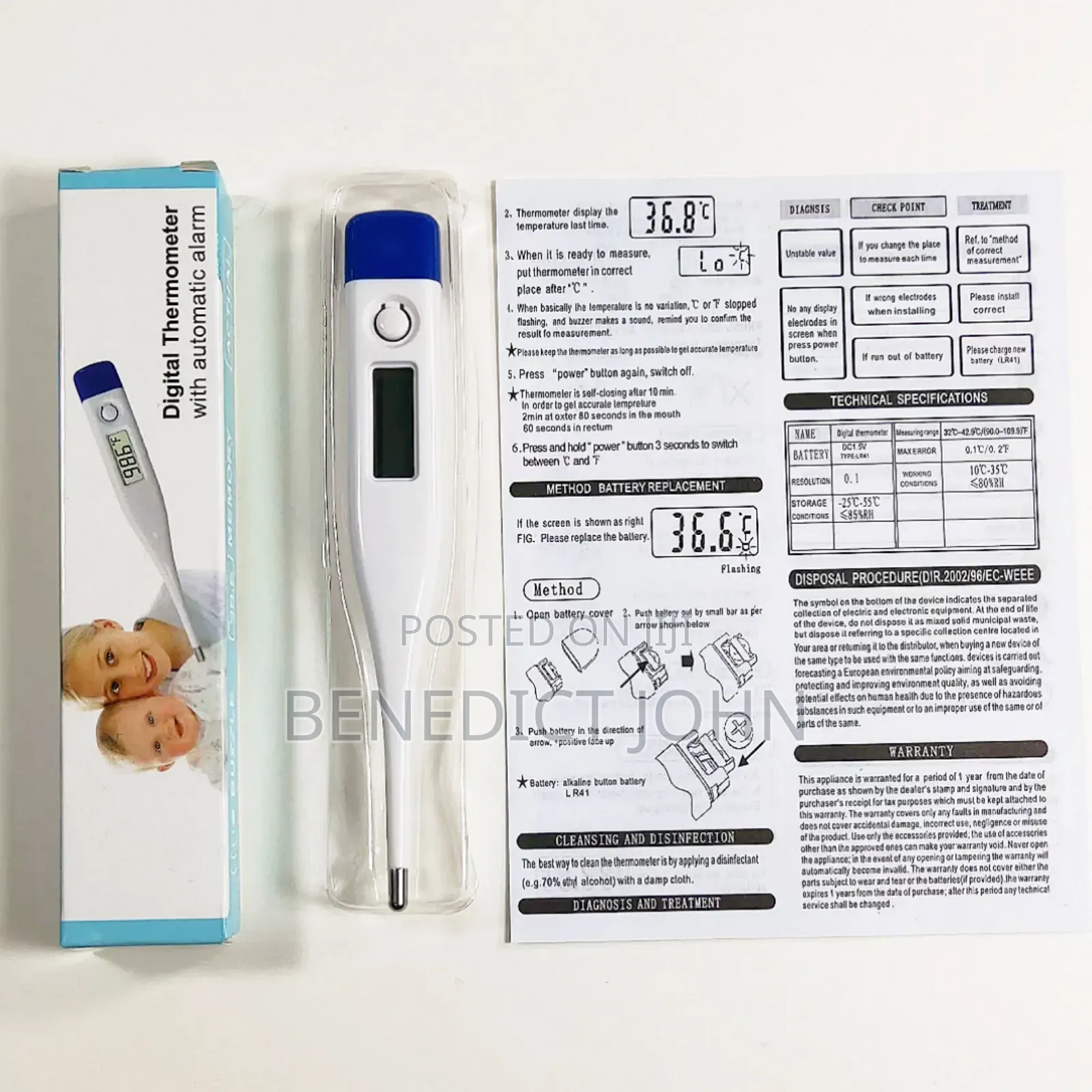Digital Thermometers