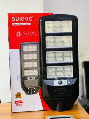 Solar Street Light 800w Bei 145,639 Mwanga Mkali Bila Bili