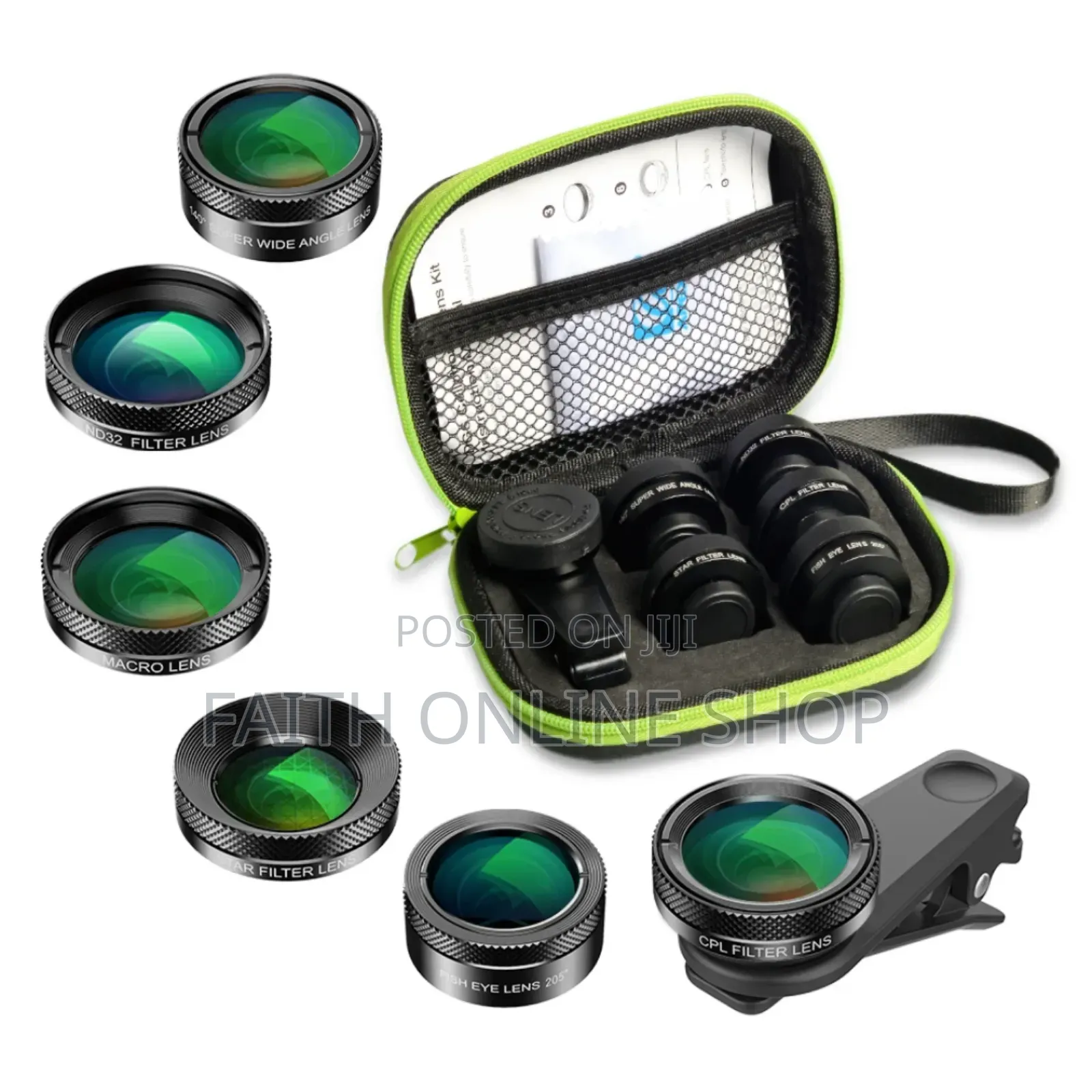 Apexel 6 in 1 Phone Lens Kit