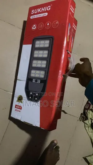 Taa Ya Solar 800w Kwa Maeneo Yasiyo Na Umeme
