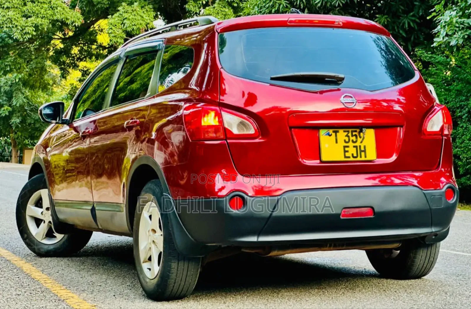 Nissan Dualis 2015 Red