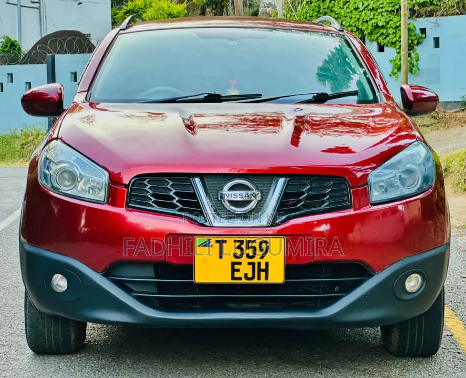 Nissan Dualis 2015 Red
