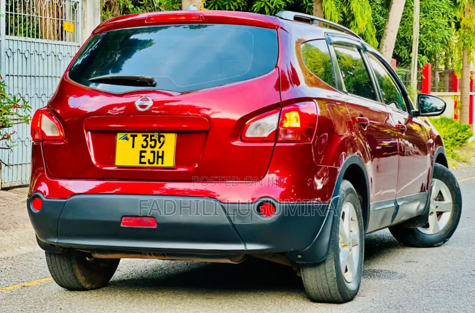 Nissan Dualis 2015 Red