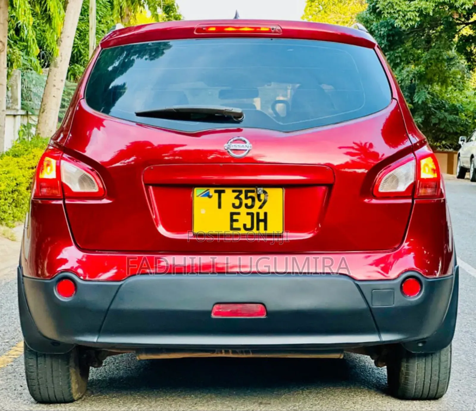 Nissan Dualis 2015 Red