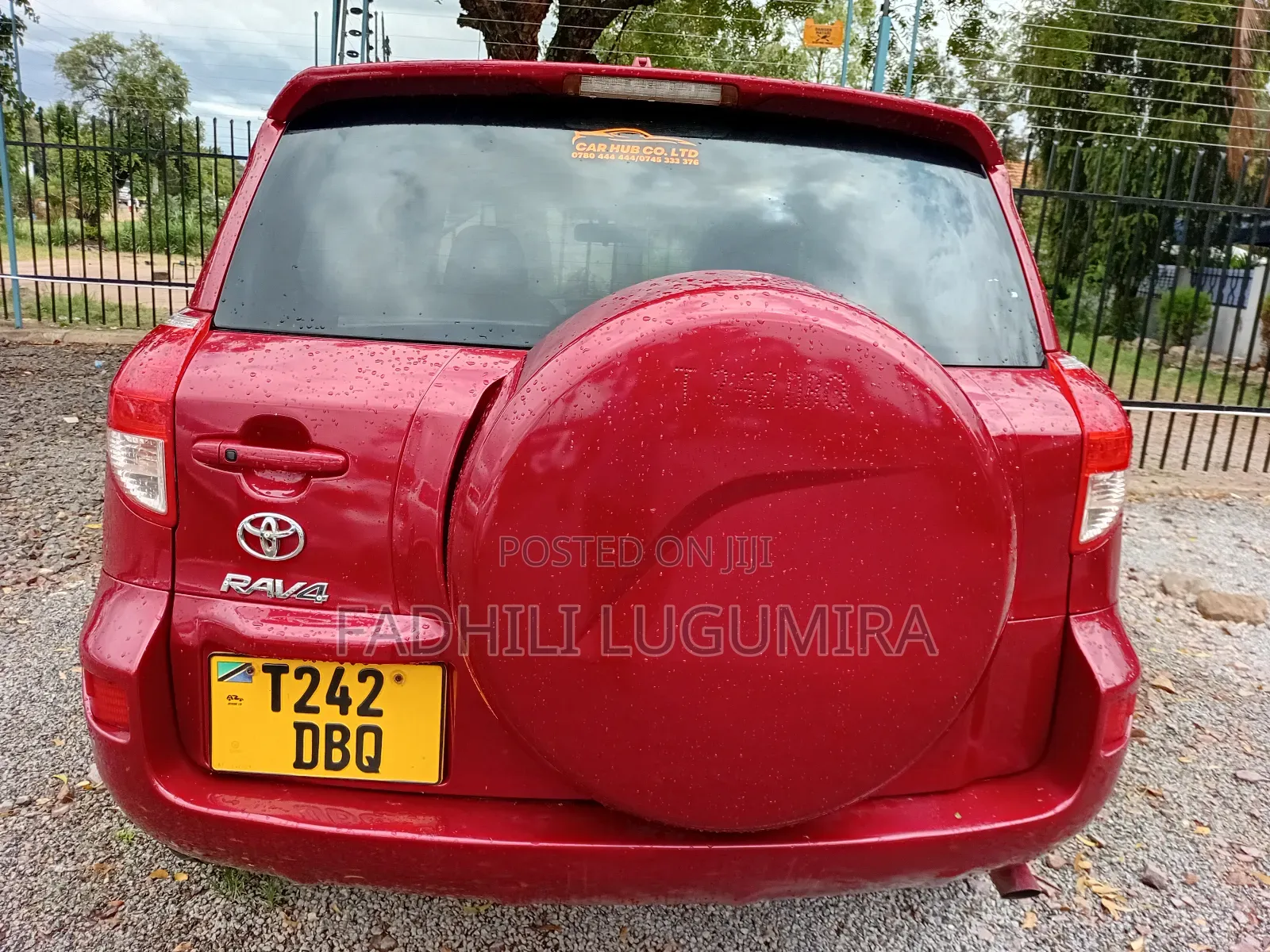 Toyota RAV4 2004 Red