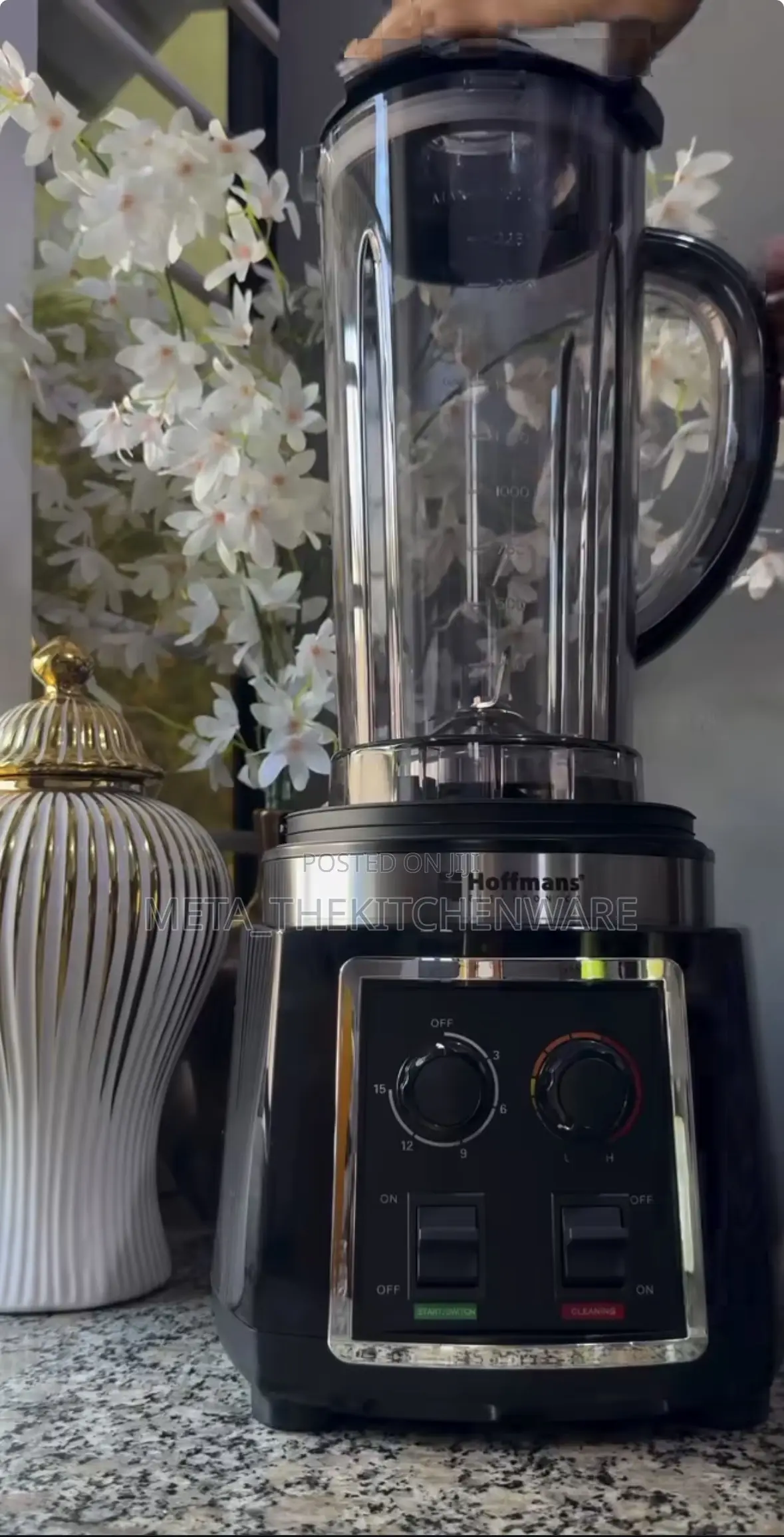 Hoffman Commercial Heavy Duty Blender 3l