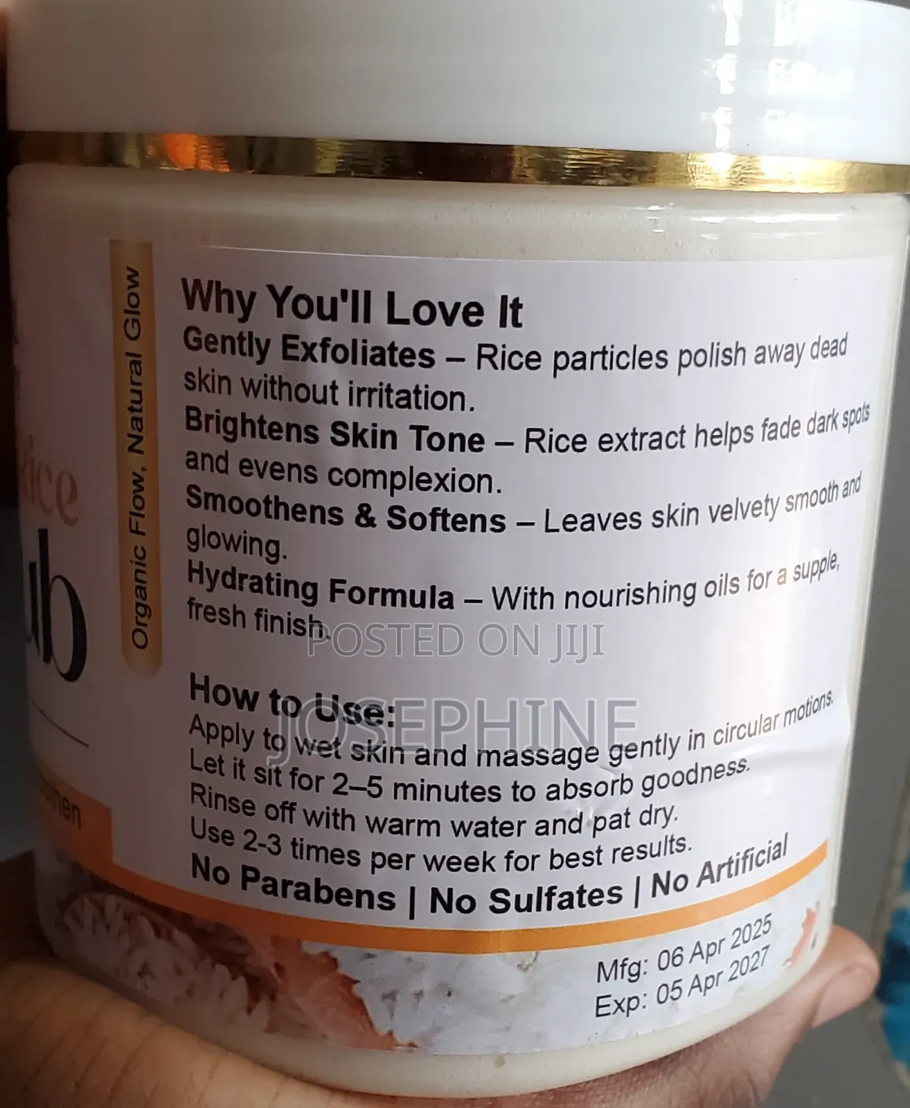 Rice Scrub