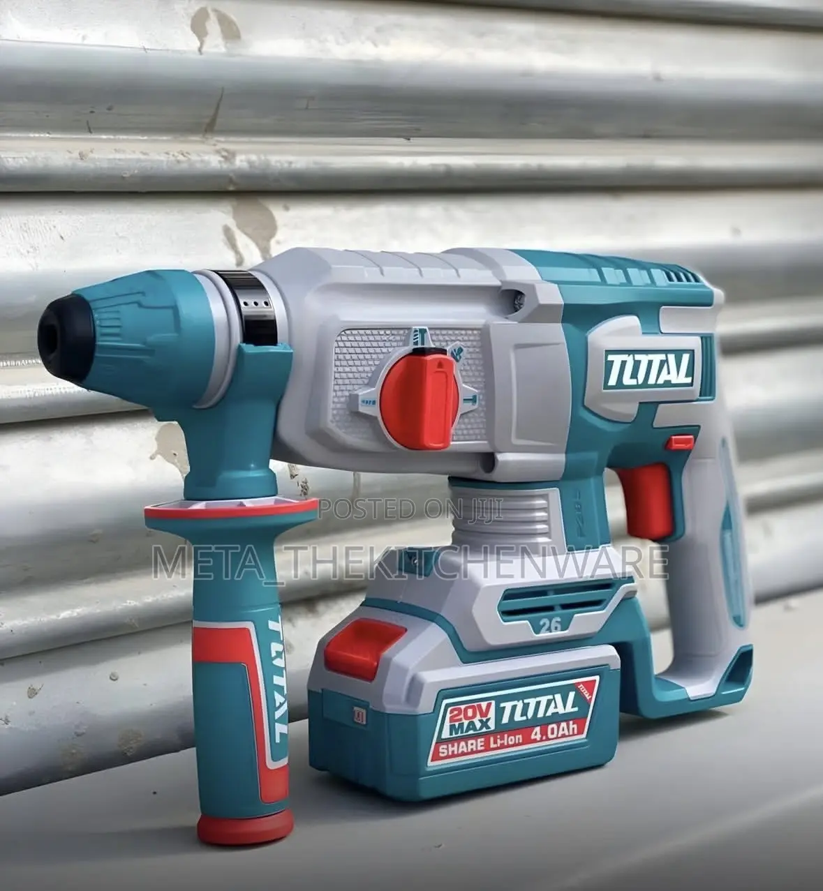 Total Cordless / Rechargeable Rotary Hammer 26mm 20v 2.5j Trhli202682