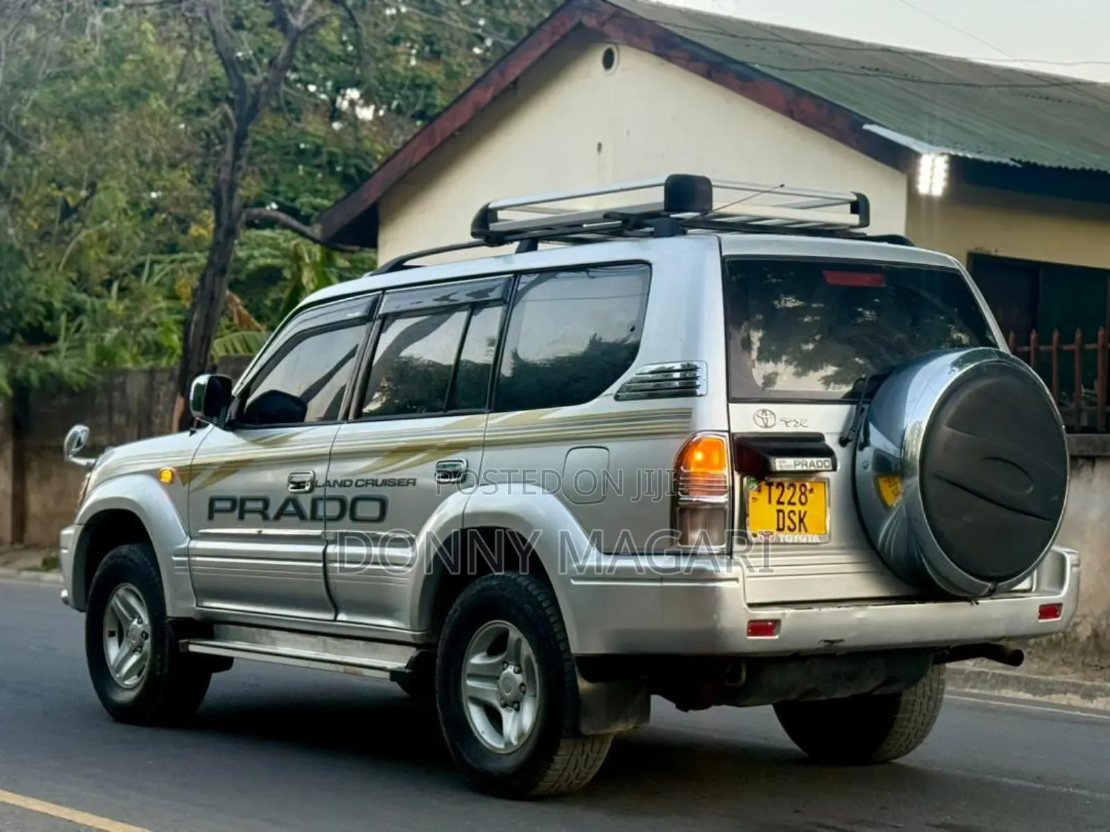 Toyota Land Cruiser Prado 2002 Silver