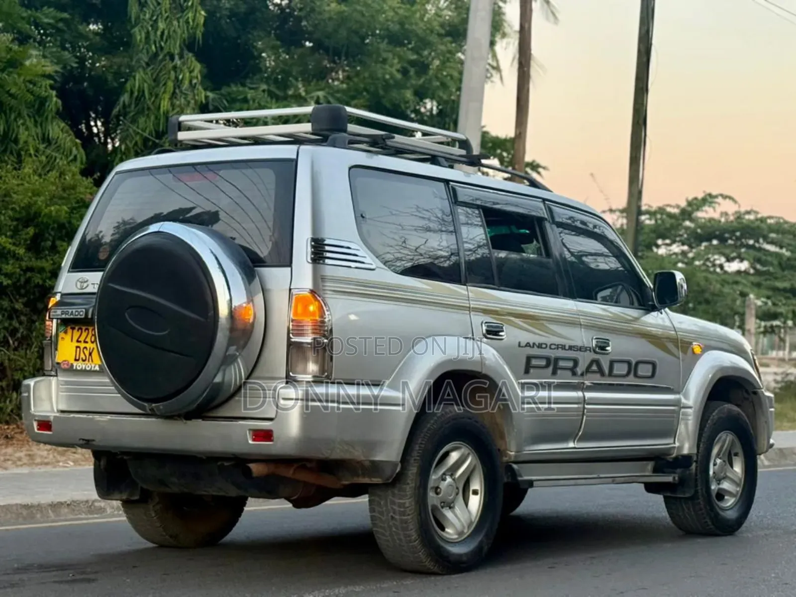Toyota Land Cruiser Prado 2002 Silver