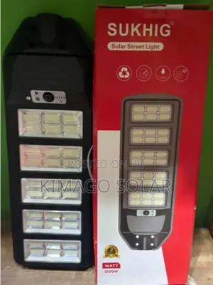 Bright 1200w Solar Street Light With Zero Electricity Cost