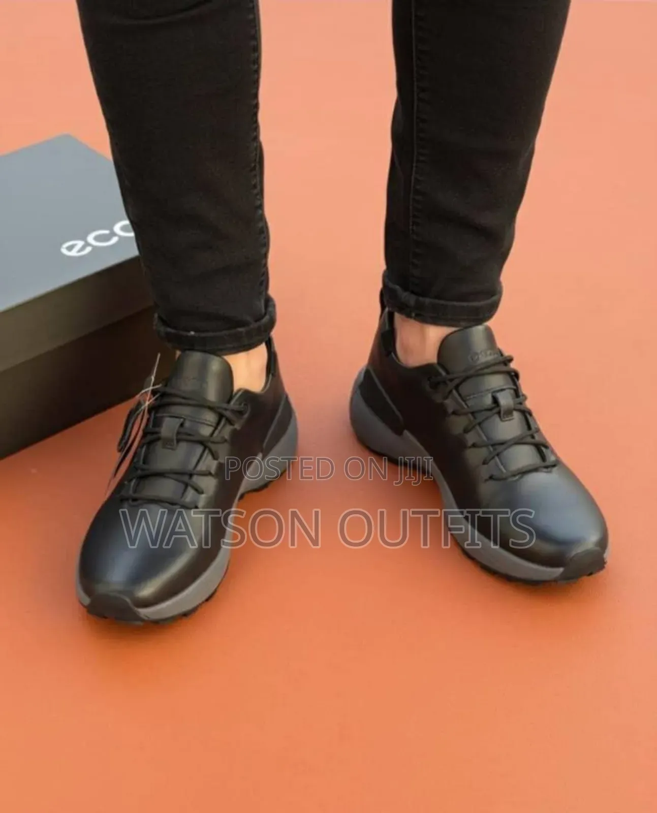 Shoes or Viatu Vya Kiume Vya Leather Materials