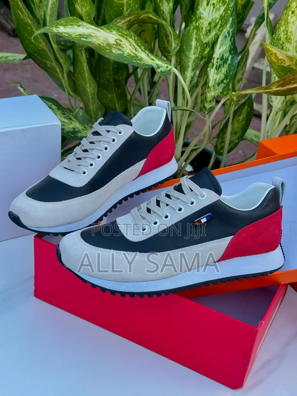 Men's Sneakers Tommy Hilfiger Material Leather Pure