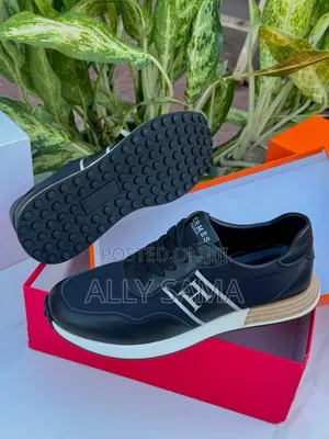 Men's Sneakers Hermes From Paris Pure Leather