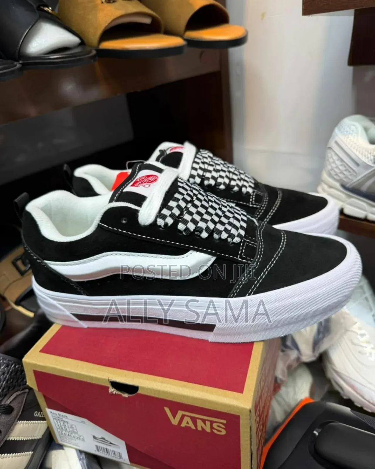 Men's Sneakers Van's Old School Material Leather