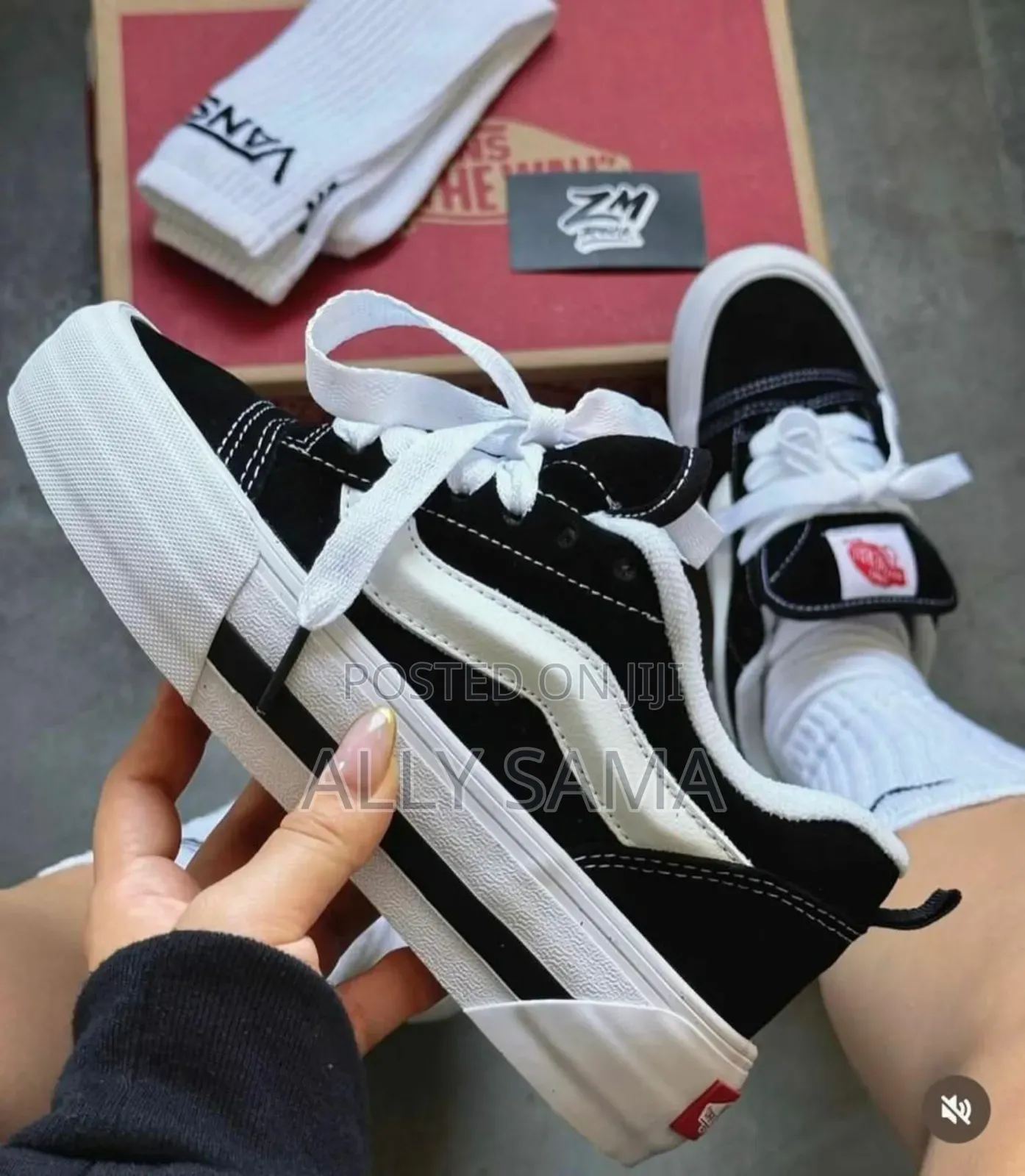 Men's Sneakers Van's Old School Material Leather