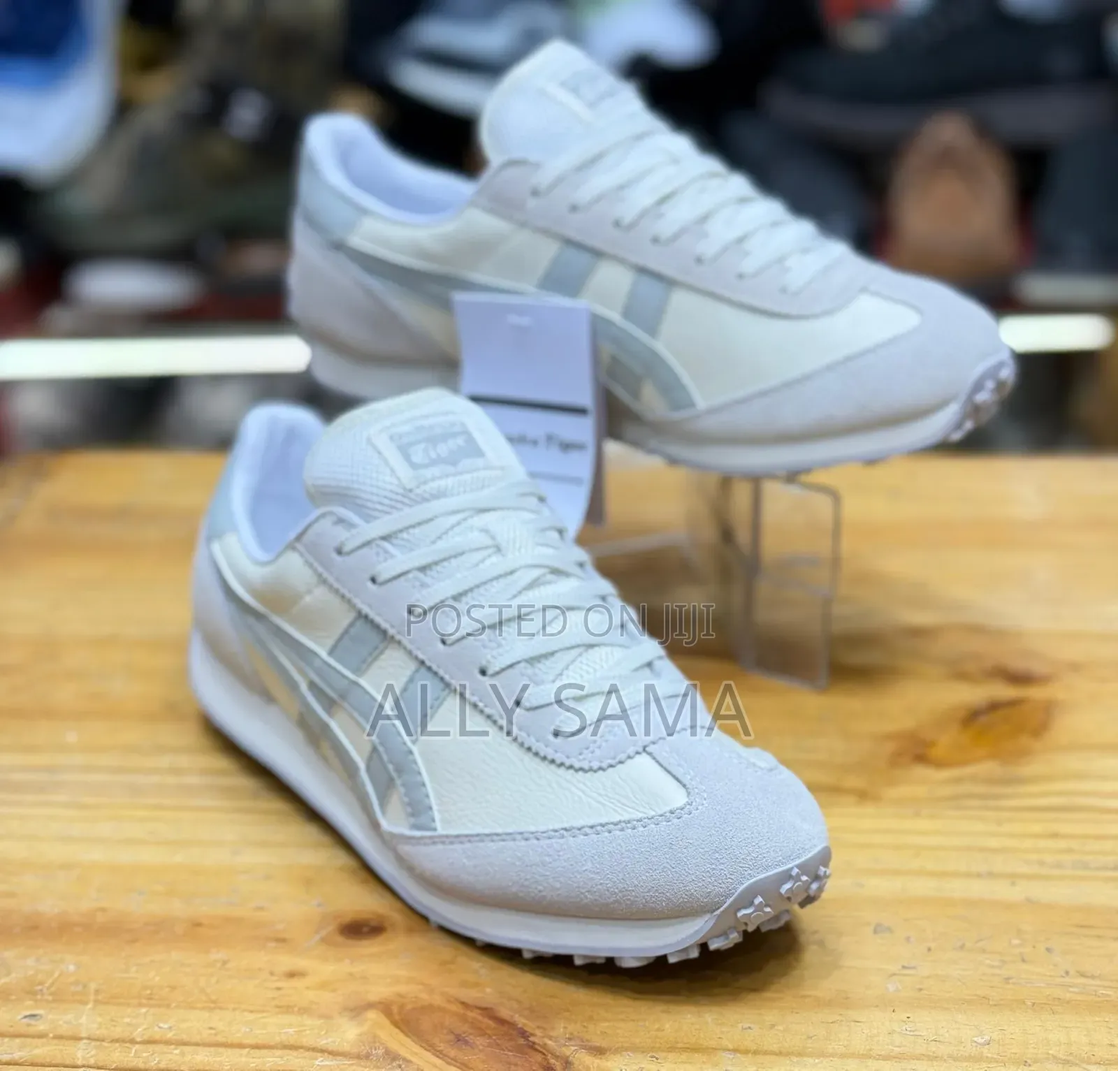 Men's Sneakers Brand Tiger Material Pure Leather