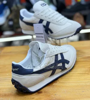 Men's Sneakers Brand Tiger Material Pure Leather
