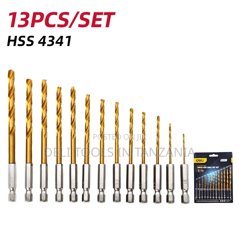 Deli HSS Drill Bit Set
