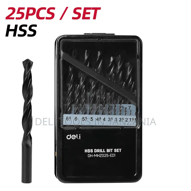 Deli HSS Drill Bit Set