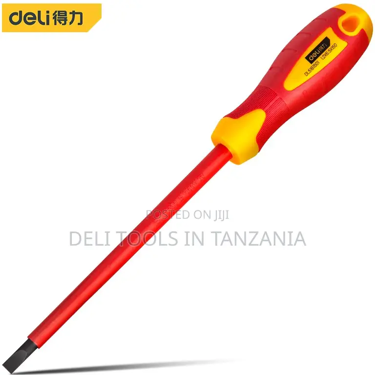 Deli Insulated Slotted Screwdriver