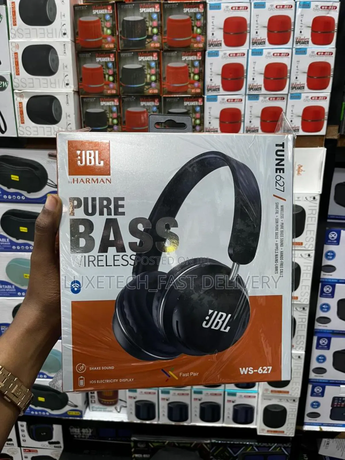 JBL Tune 627 Wireless on-Ear Headphones