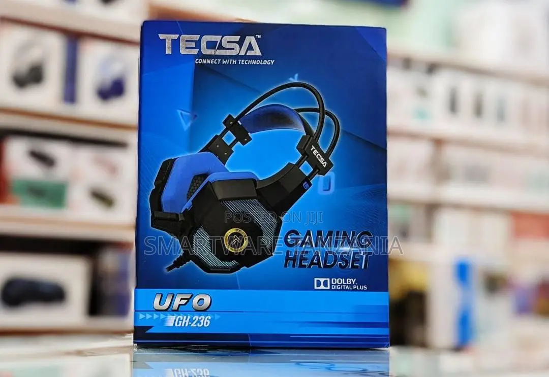 Tecsa Ufo Gh-236 Gaming Headset With Dolby Digital Plus Sound
