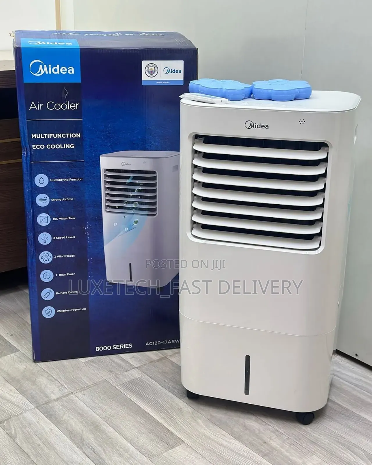 Midea Air Cooler 10-Liters With Remote Control