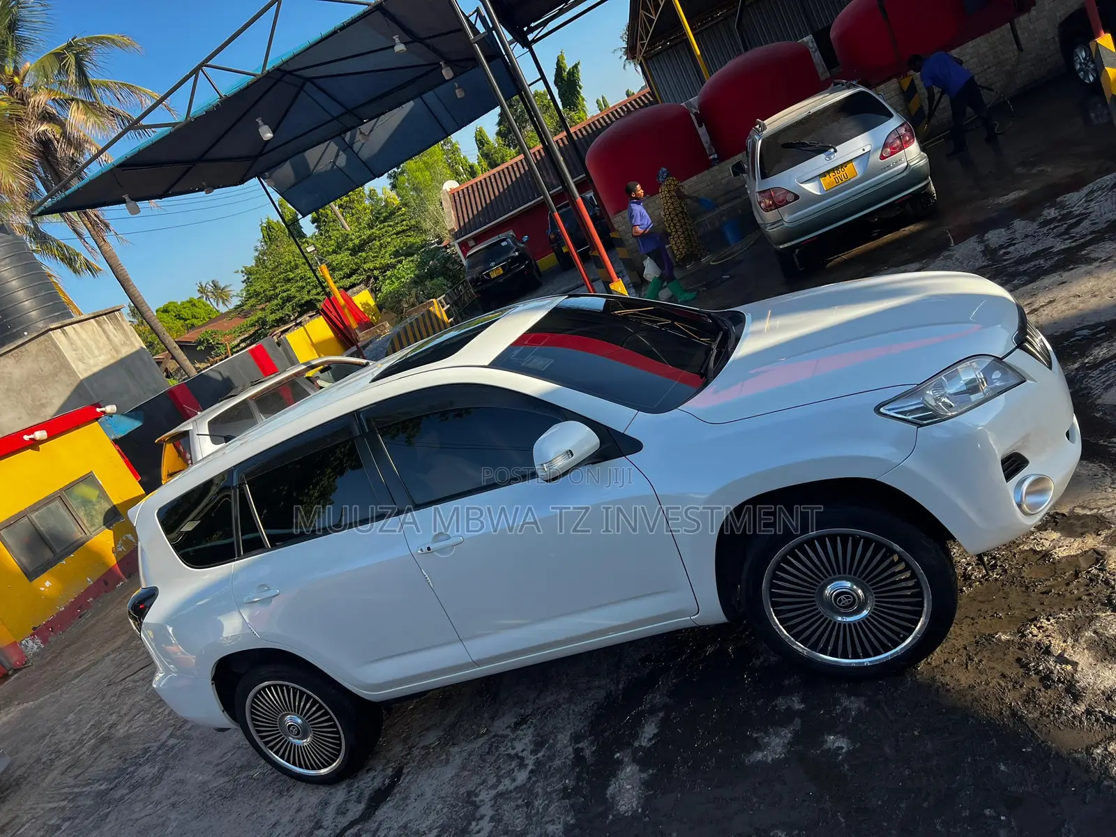 Toyota Vanguard 2008 White