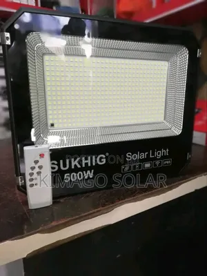 Bright 500w Solar Flood Light for Large Open Areas