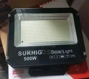 Heavy Duty 500w Solar Flood Light for Outdoor Security