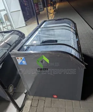 Commercial Display Showcase Freezer 530l Yenye Nguvu Kwa Biashara 5 Ft
