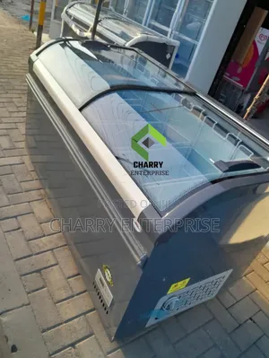 Commercial Display Showcase Freezer 530l Yenye Nguvu Kwa Biashara 5 Ft