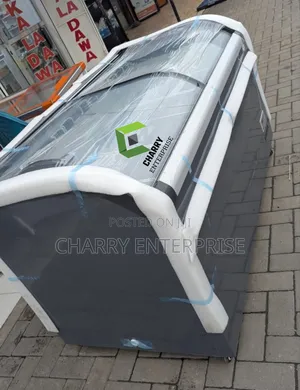 Commercial Display Showcase Freezer 530l Yenye Nguvu Kwa Biashara 5 Ft