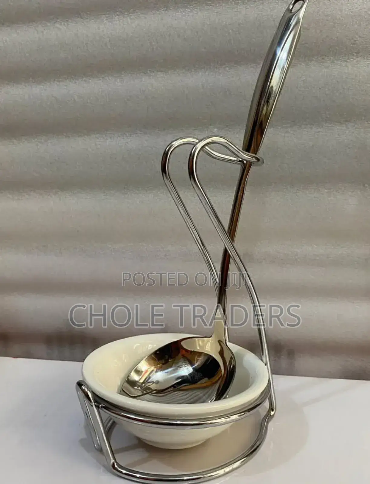 Heavy Spoon With a Stand