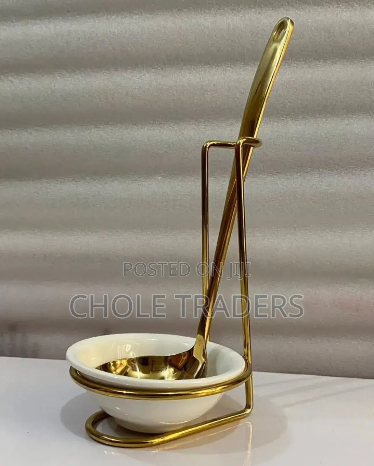 Heavy Spoon With a Stand