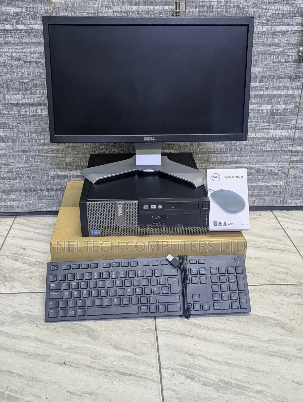 Desktop Computer Dell OptiPlex 3020 4GB Intel Core i5 HDD+SSD 500GB