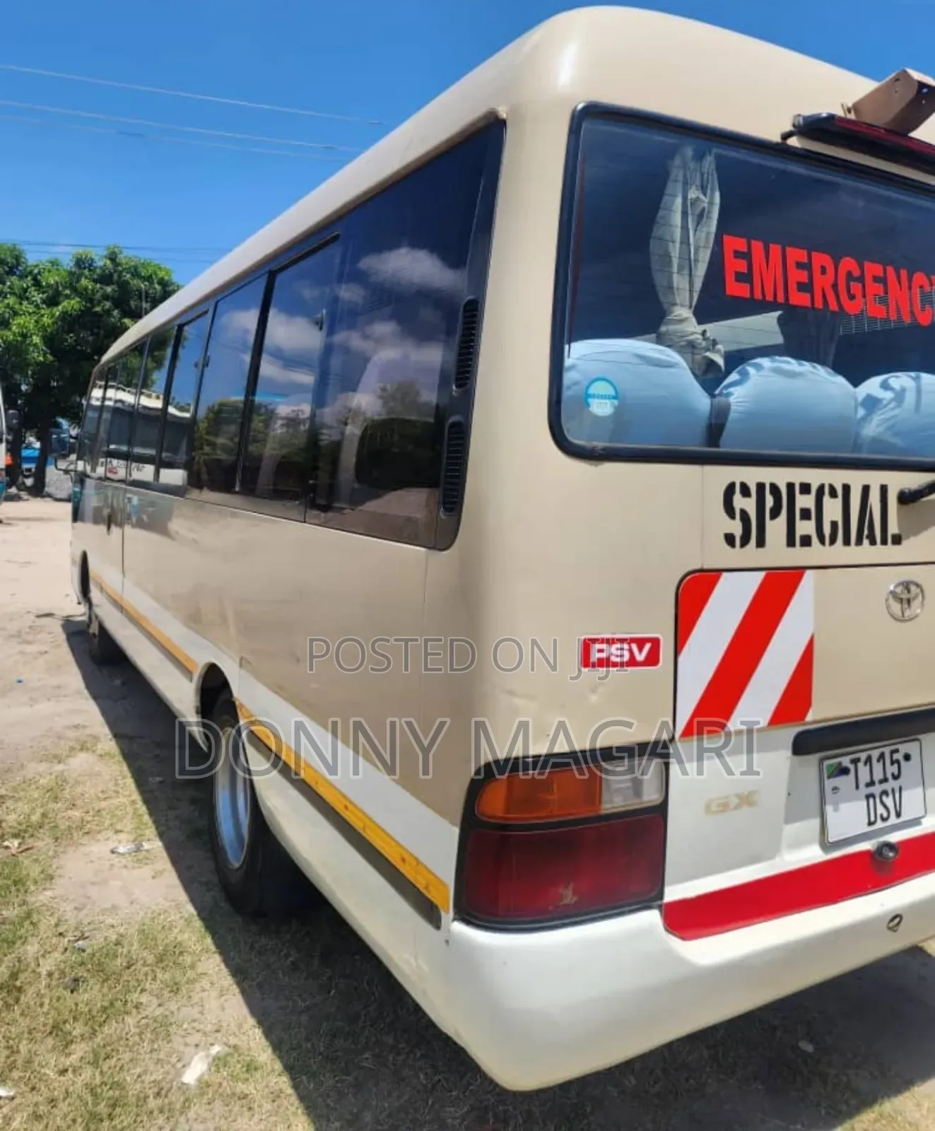 Toyota Coaster 2004 Gold