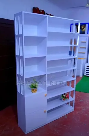 Shoerakes Kabati Ya Mikoba Na Viatu Rangi Nyeupe