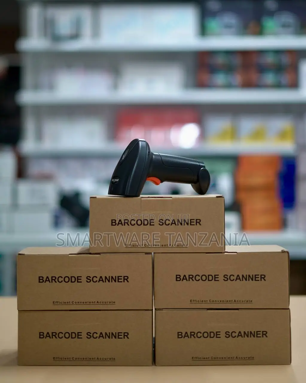 Handheld Barcode Scanner For Retail Pos And Inventory Management