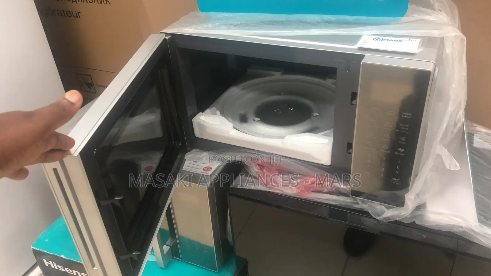 Hisense Microwave 30l Silver H30mommi Digital