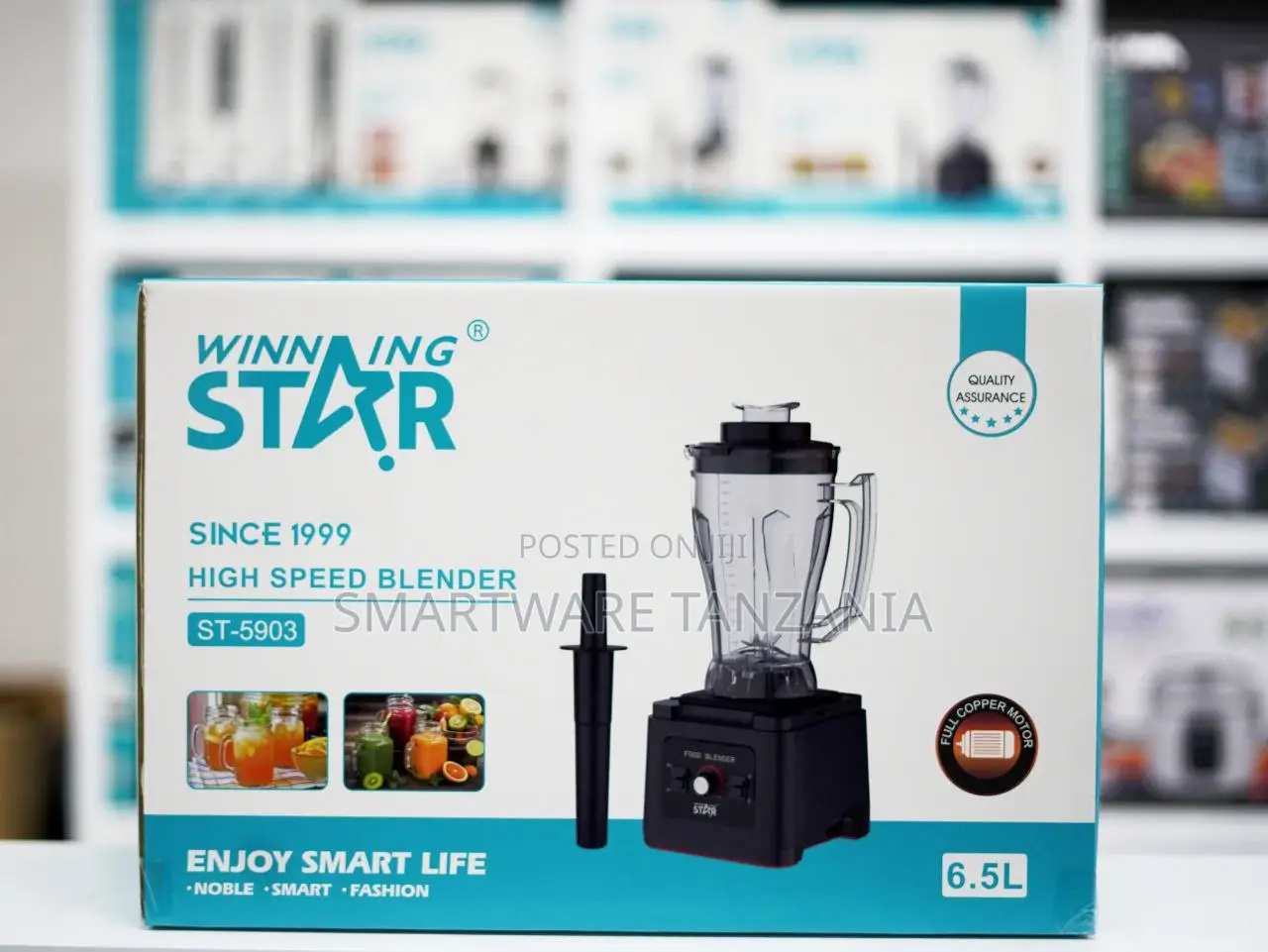 Winning Star St-5903 High Speed Blender 6.5l With Full Copper Motor