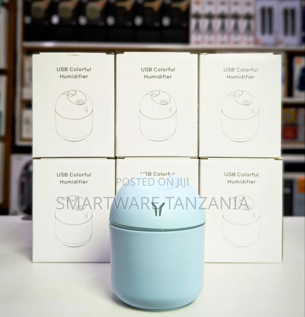 Usb Colorful Mini Humidifier With Led Light for Desk and Bedroom