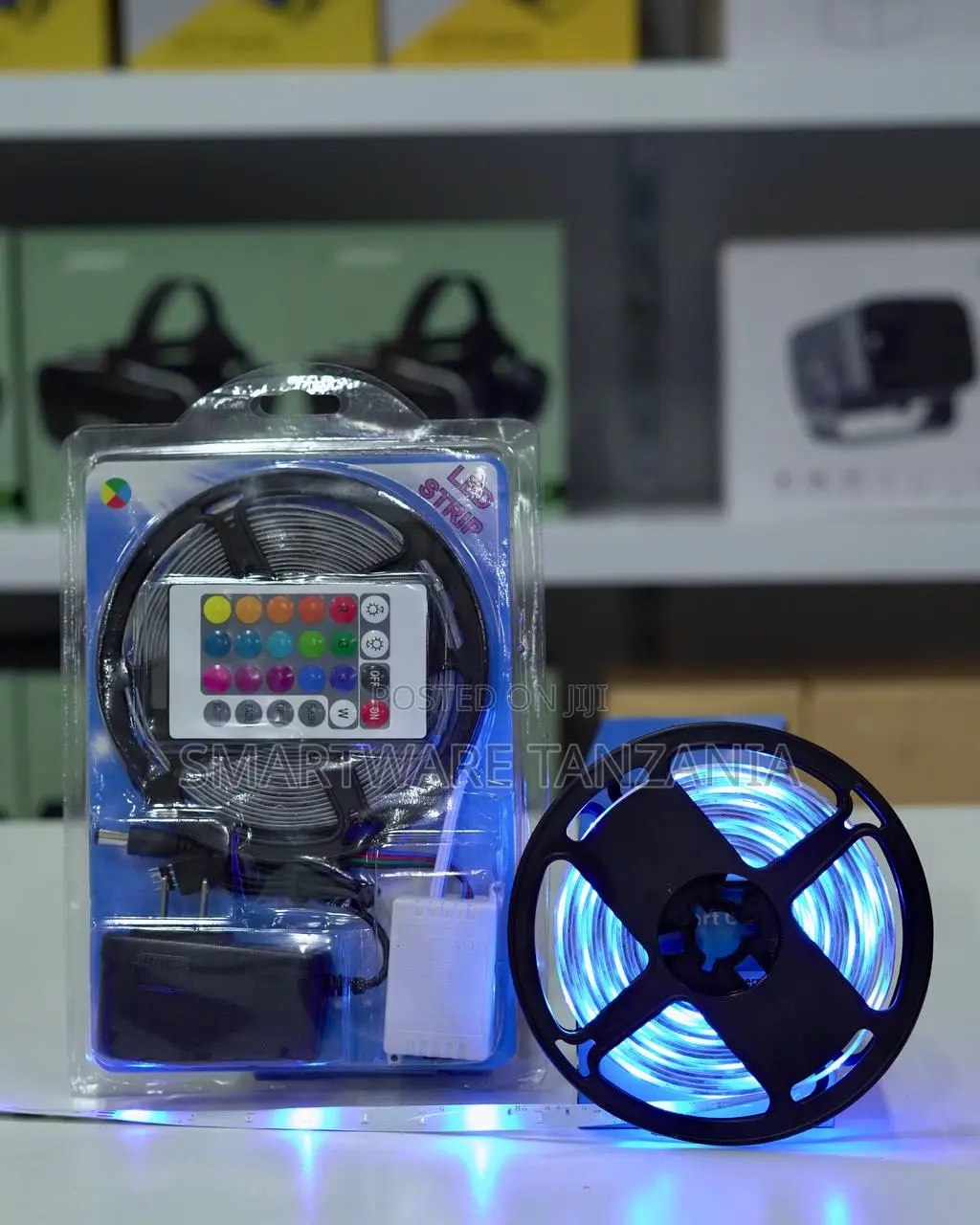 RGB Led Strip Light With Remote Control for Gaming Room Ambiance