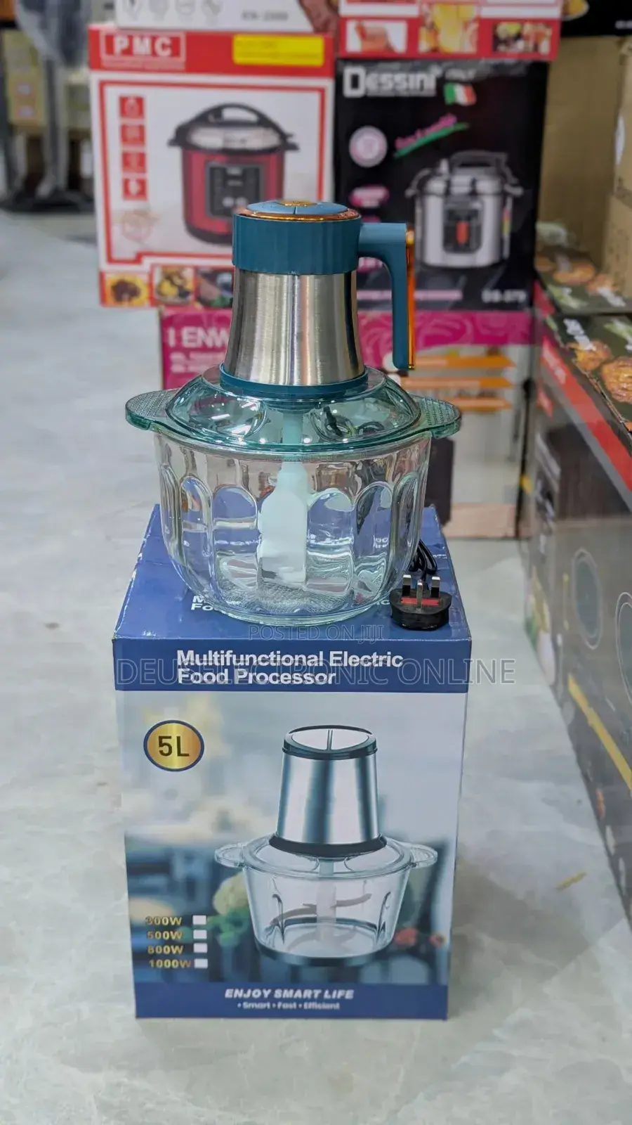 Electric Choper Glass Jar 5l