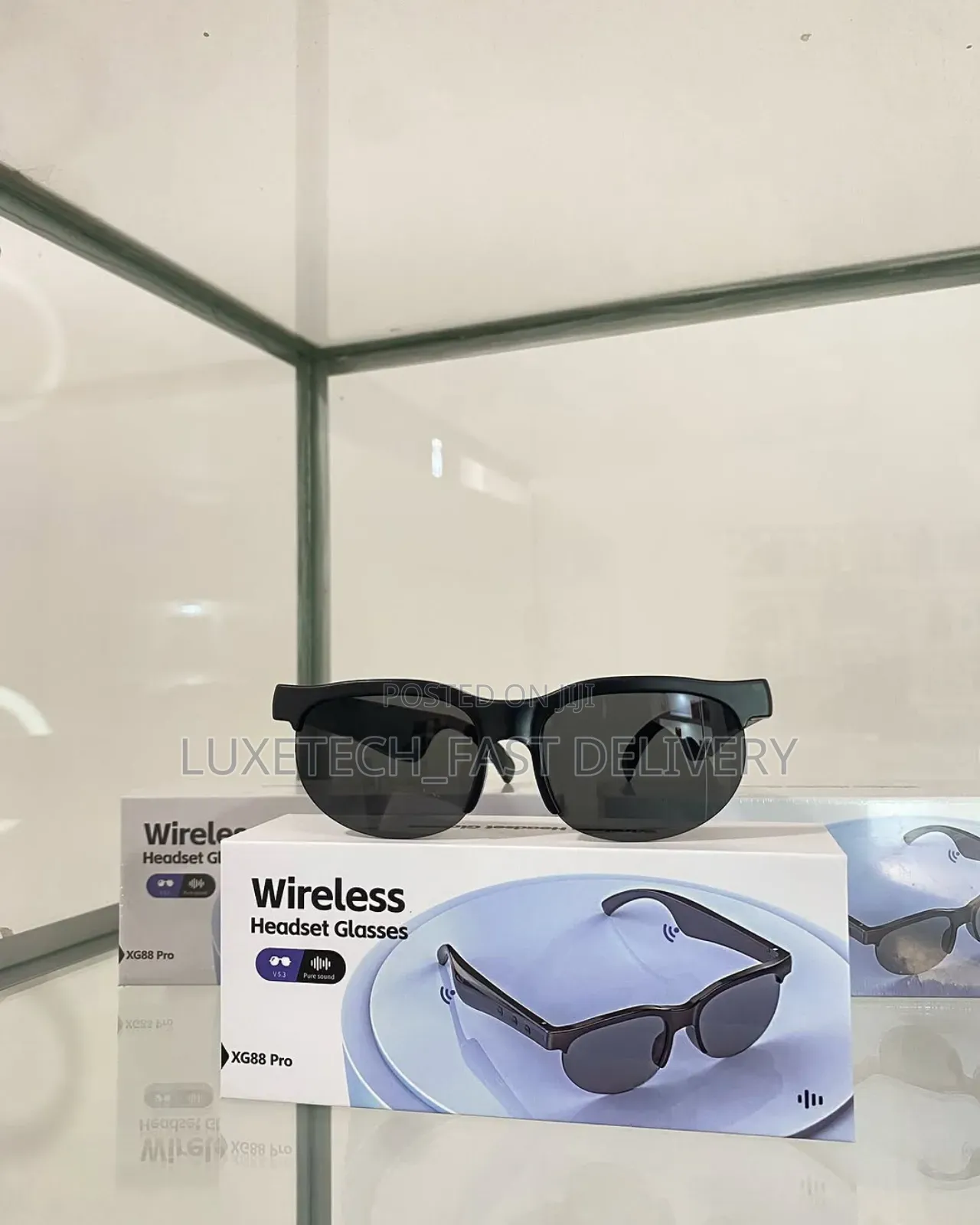 Xg88 Pro Wireless Headset Glasses - Bluetooth Smart Glasses