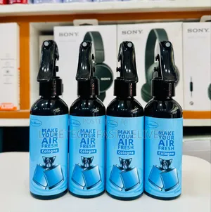 Air Freshener Sprays 150ml - For Cars, Homes, Offices, and Pet Areas