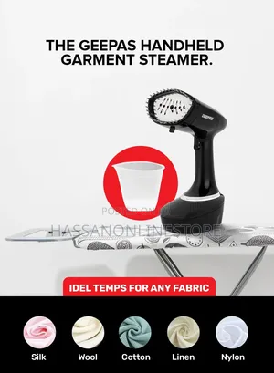 Geepas Ggs25041 Handheld Garment Steamer